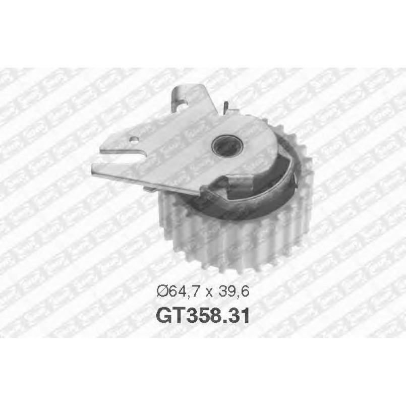 GT358.31  NTN-SNR - Натяжний ролик ременя ГРМ