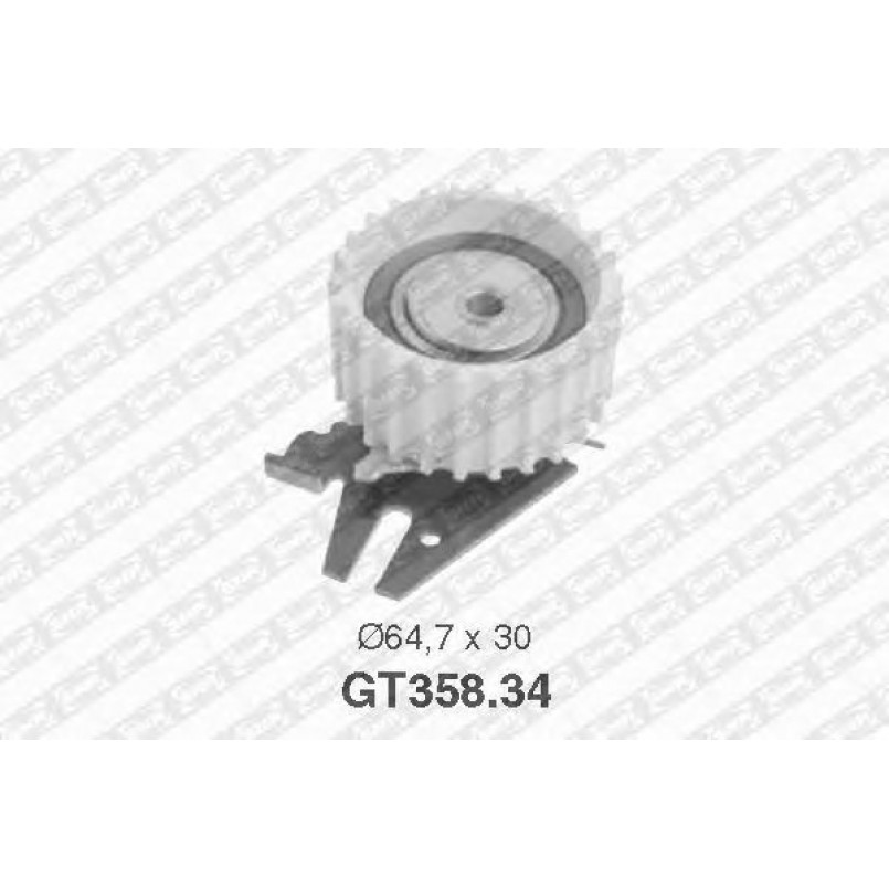 GT358.34  NTN-SNR - Натяжний ролик ременя ГРМ