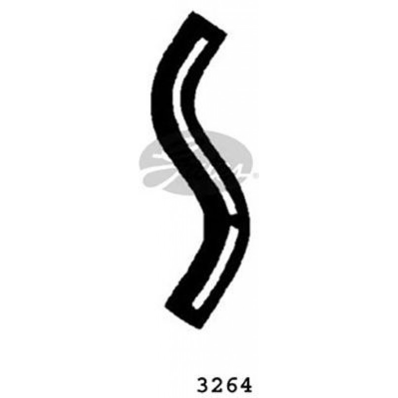 3264 (4275-13264)  Патрубок системи охолодження GATES