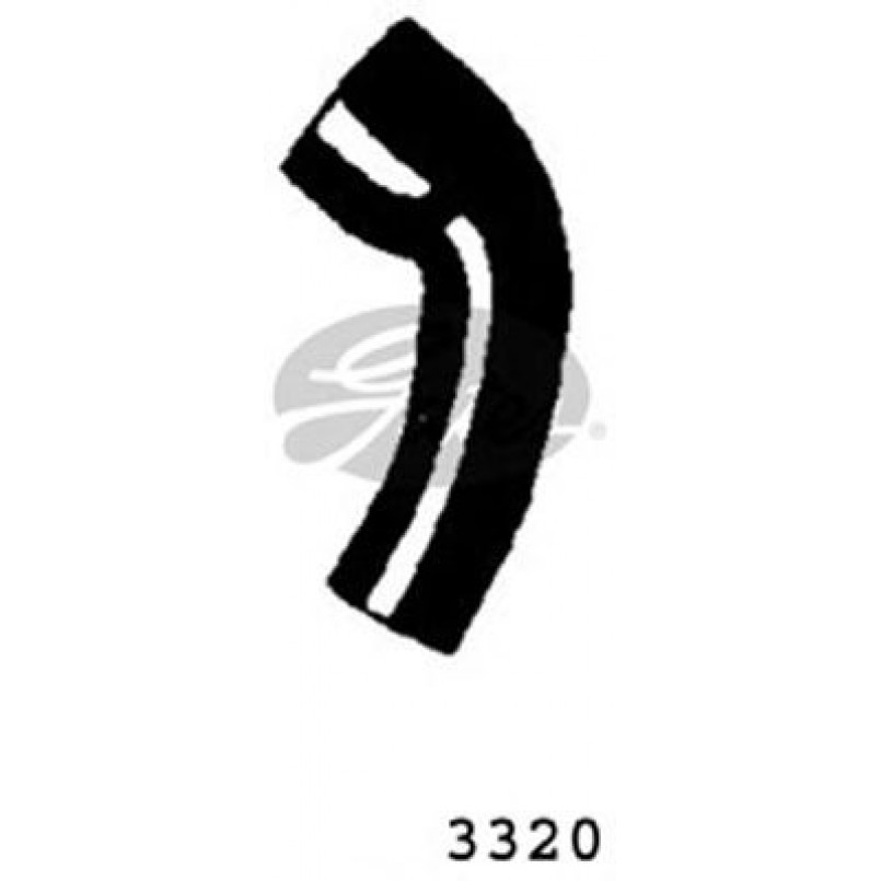 3320 (4275-13320)  Патрубок системи охолодження GATES