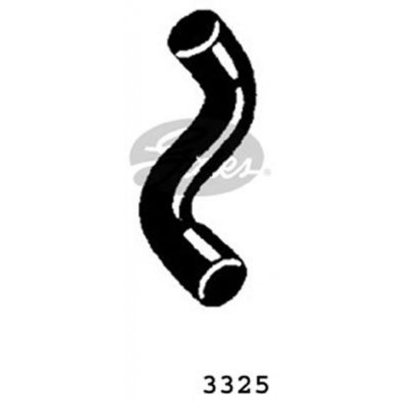 3325 (4275-13325) Патрубок системи охолодження GATES