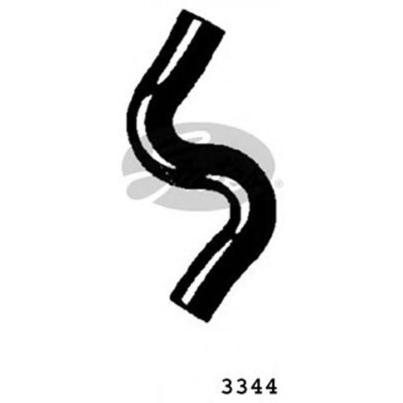 3344 (4275-13344) Патрубок системи охолодження GATES