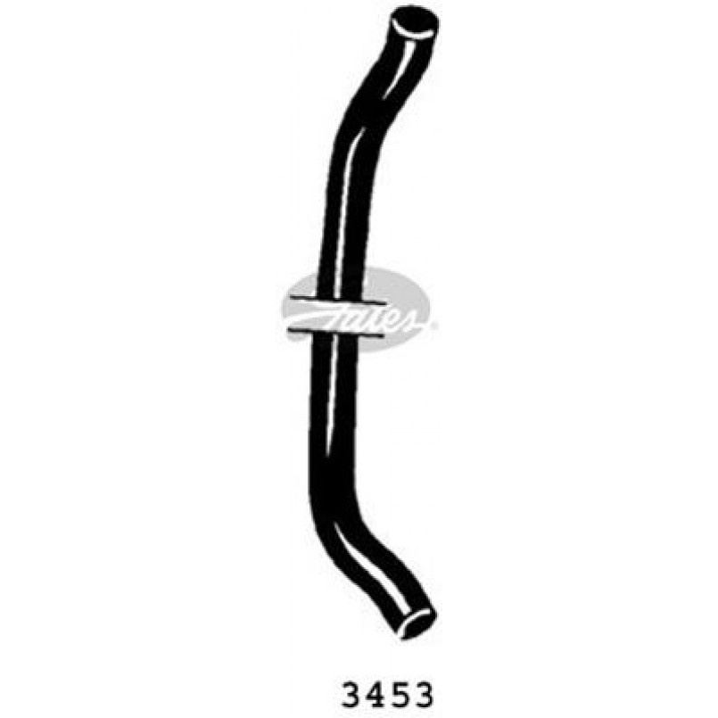 3453 (4275-13453) Патрубок системи охолодження GATES