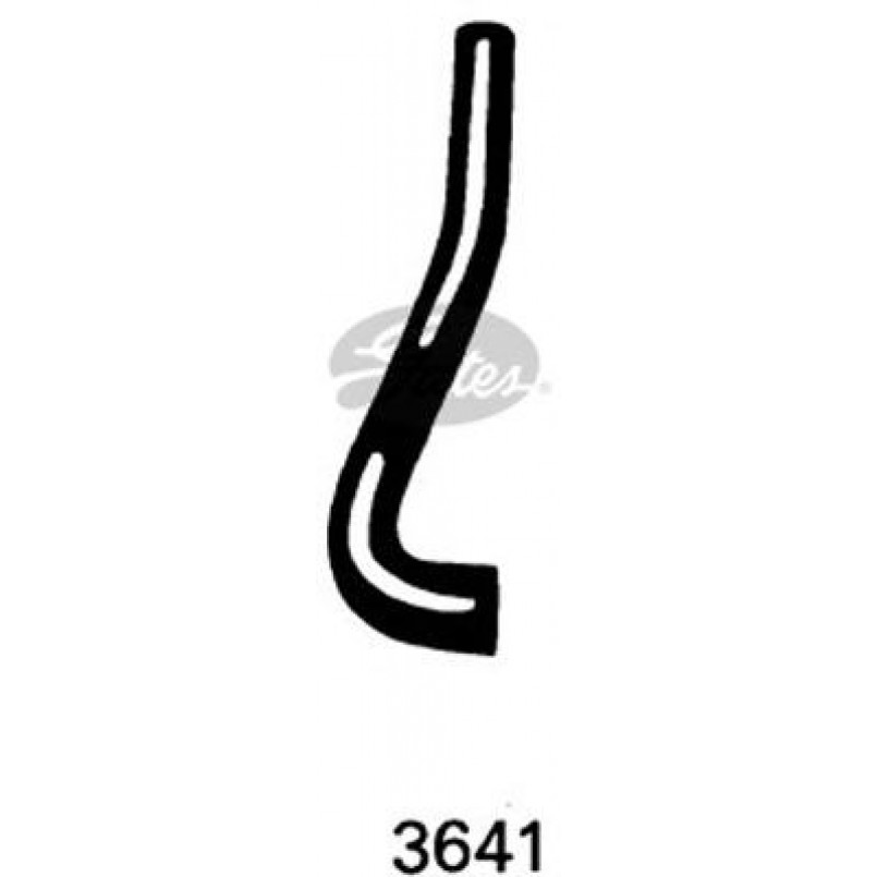 3641 (4275-13641)  Патрубок системи охолодження GATES