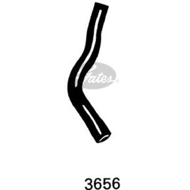 3656 (4275-13656) Патрубок системи охолодження GATES