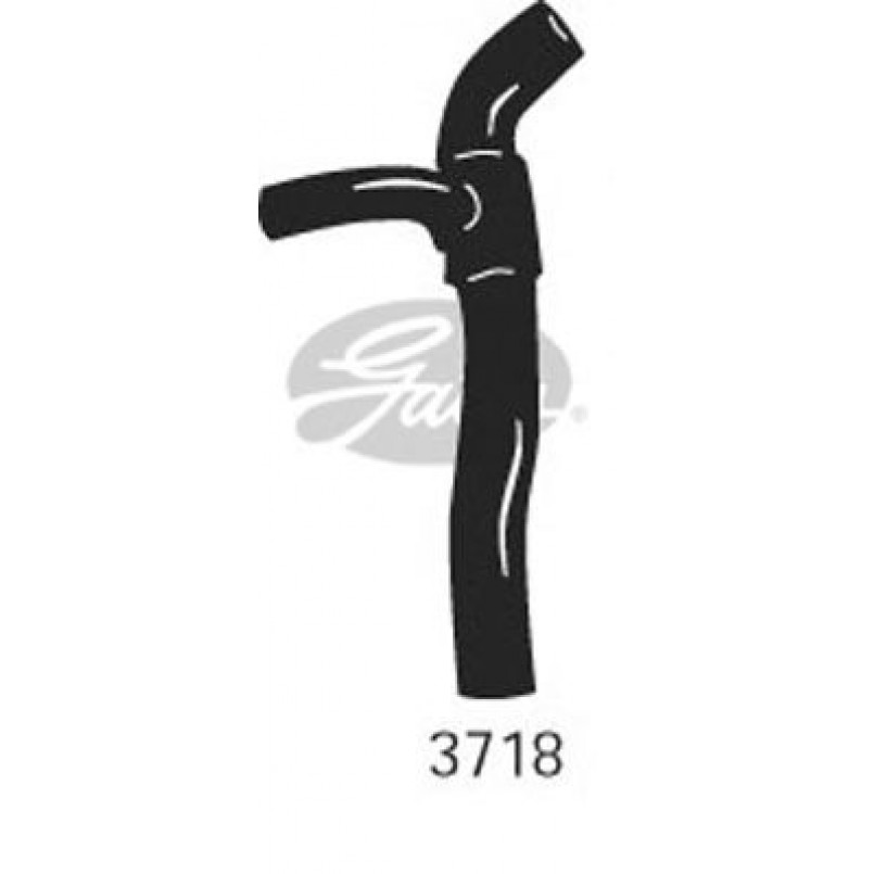 3718 (4275-13718) Патрубок системи охолодження GATES