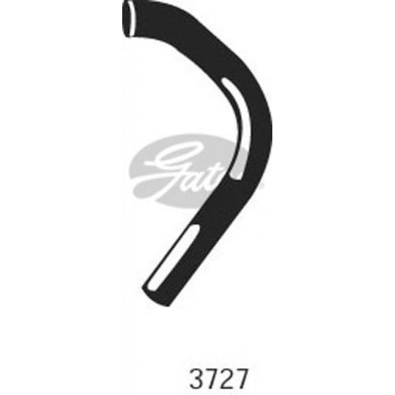 3727 (4275-13727)  Патрубок системи охолодження GATES