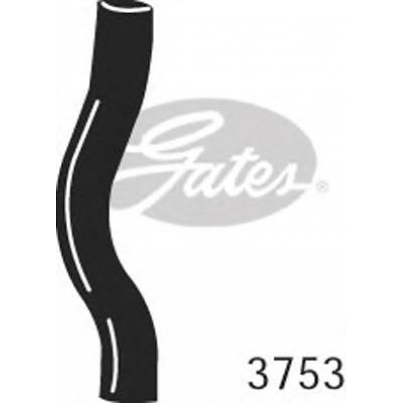 3753 (4275-13753) Патрубок системи охолодження GATES