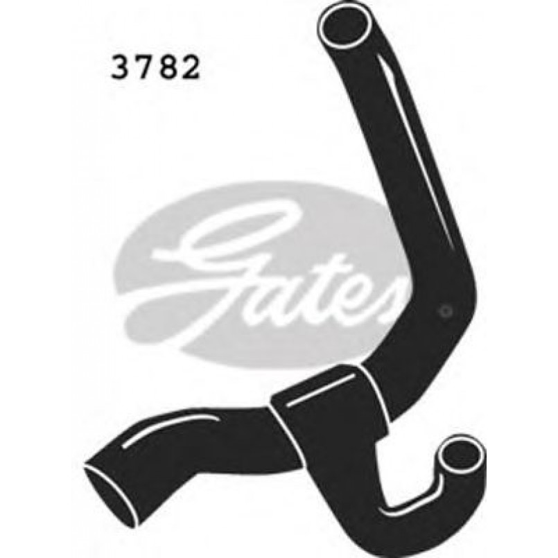 3782 (4275-13782) Патрубок системи охолодження GATES