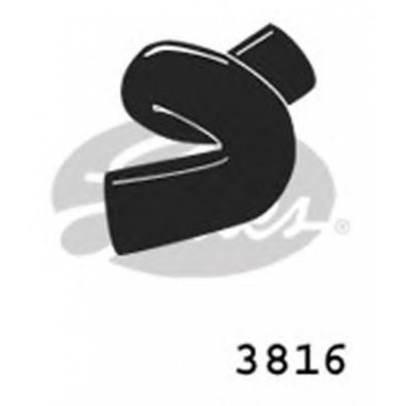 3816 (4275-13816) Патрубок системи охолодження GATES
