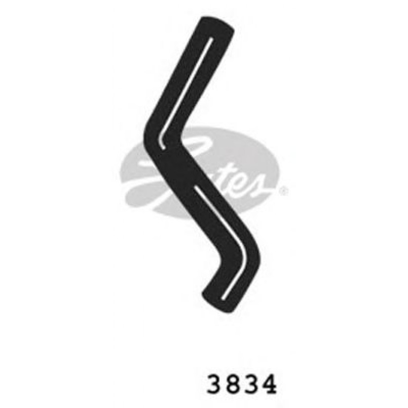3834 (4275-13834) Патрубок системи охолодження GATES