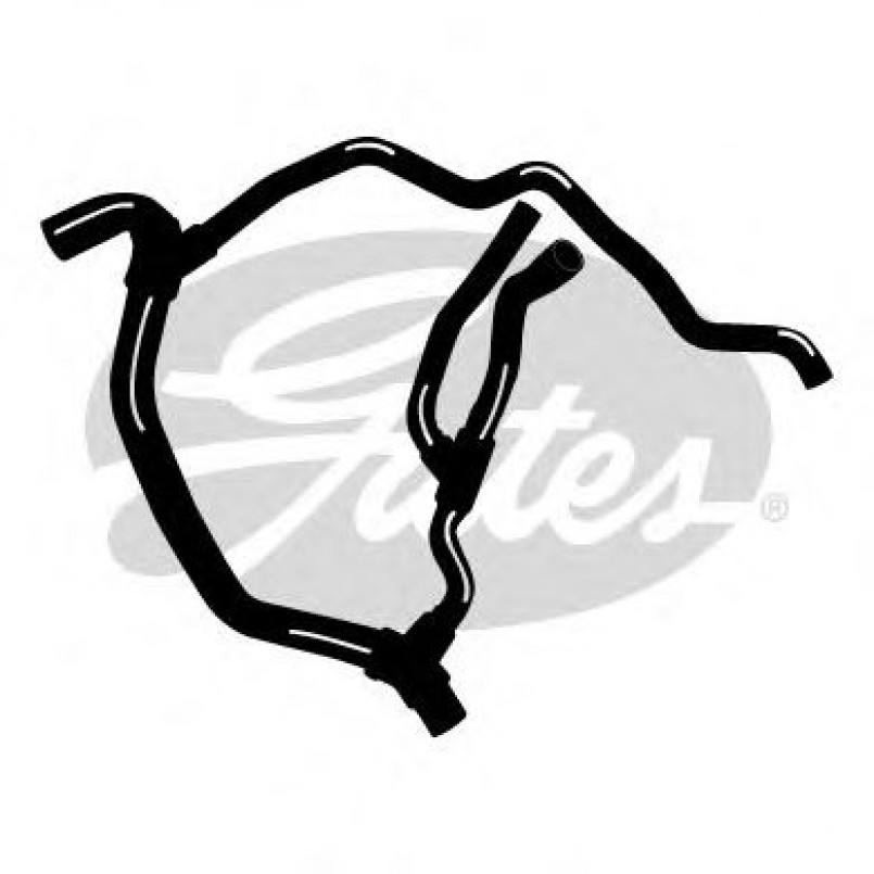 3942 (4275-13942)  Патрубок системи охолодження GATES