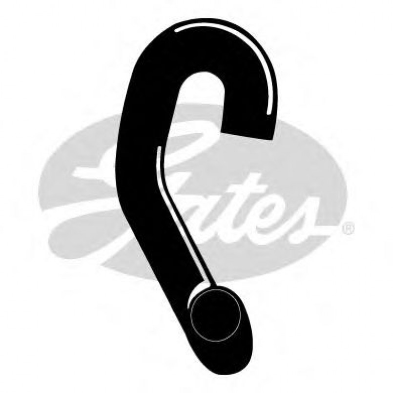 3966 (4275-13966) Патрубок системи охолодження GATES