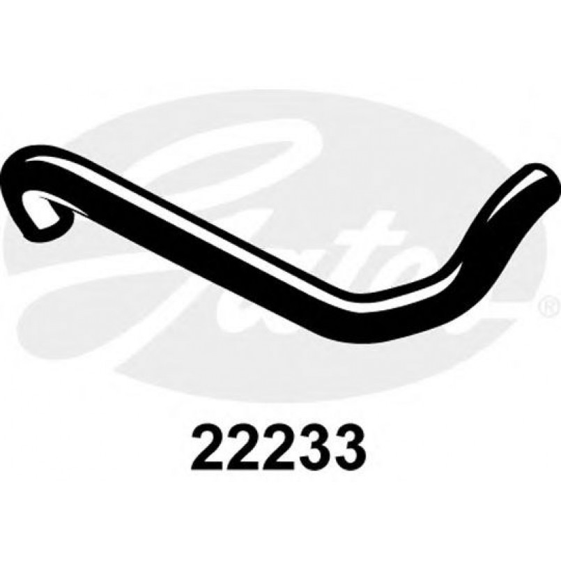 22233 (4275-22233)  Патрубок системи охолодження GATES