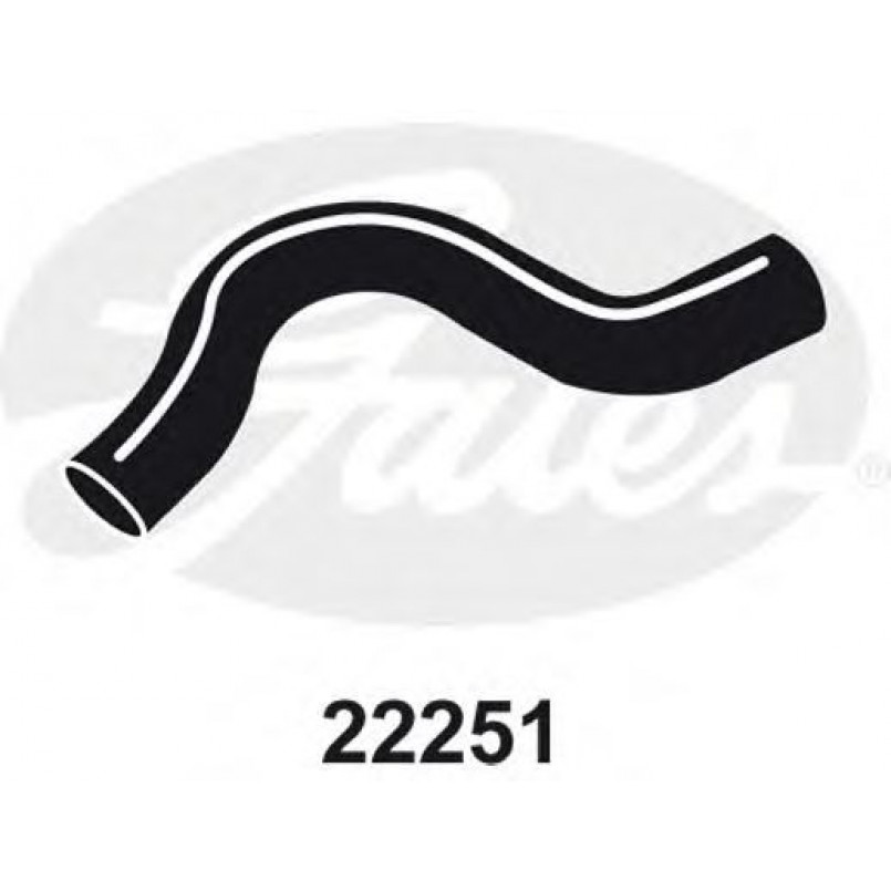 22251 (4275-22251) Патрубок системи охолодження GATES