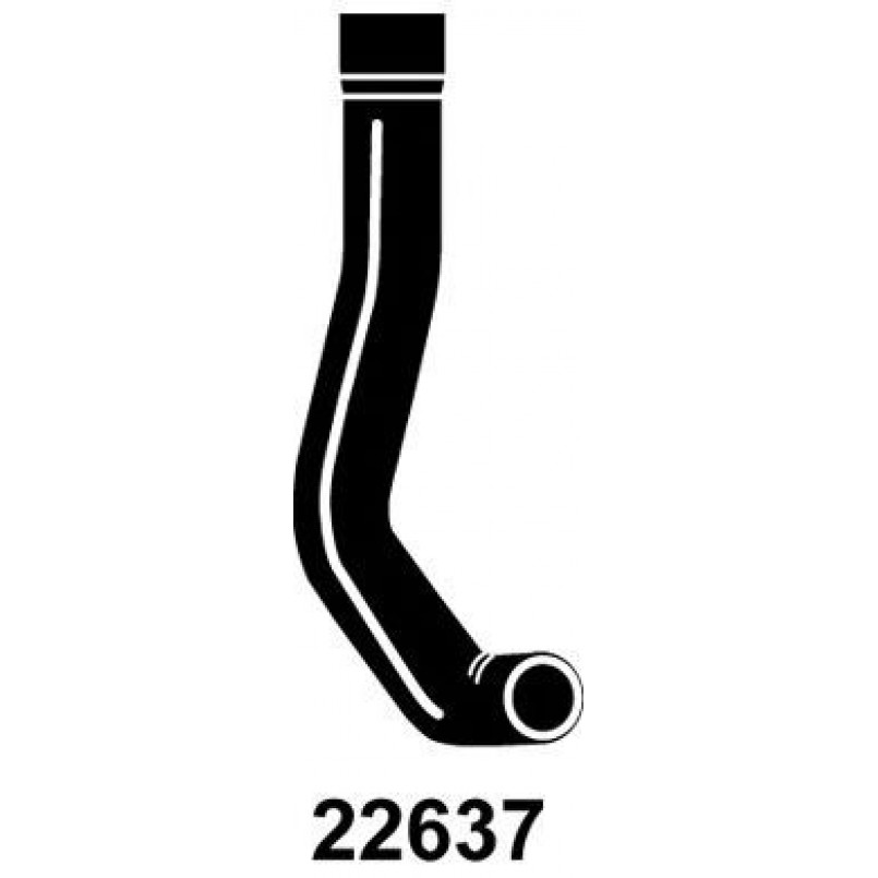 22637 (4275-22637) Патрубок системи охолодження GATES