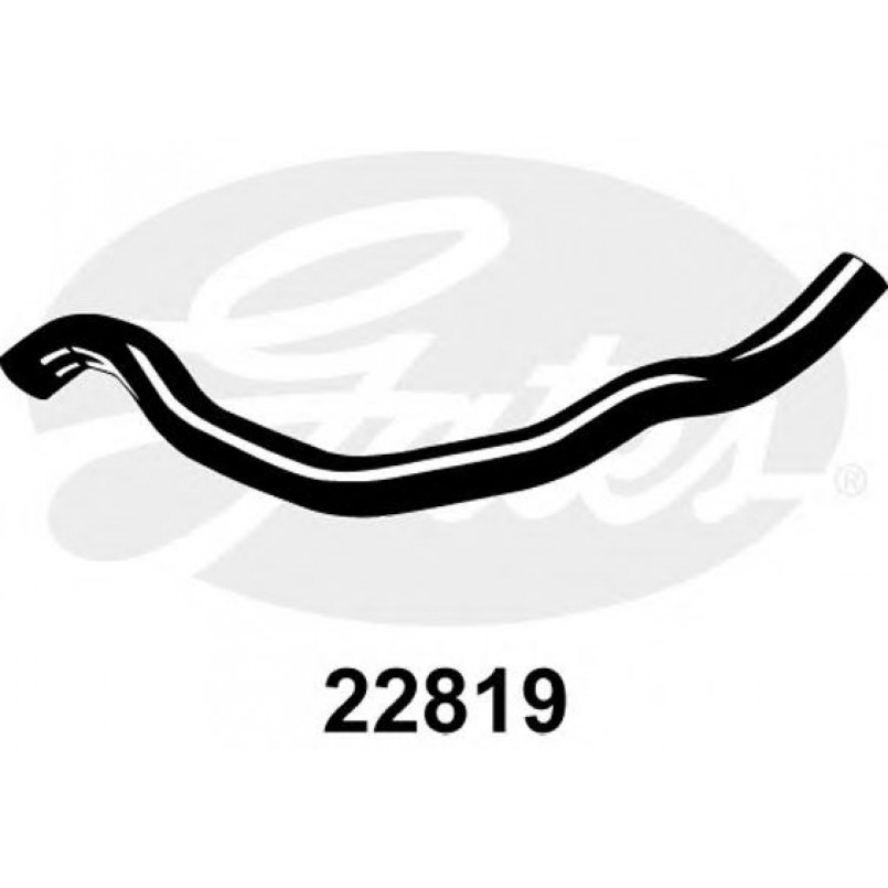22819 (4275-22819) Патрубок системи охолодження GATES