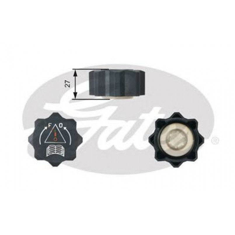 RC210 (7410-30048)  Кришка розширювального бачка системи охолодження GATES