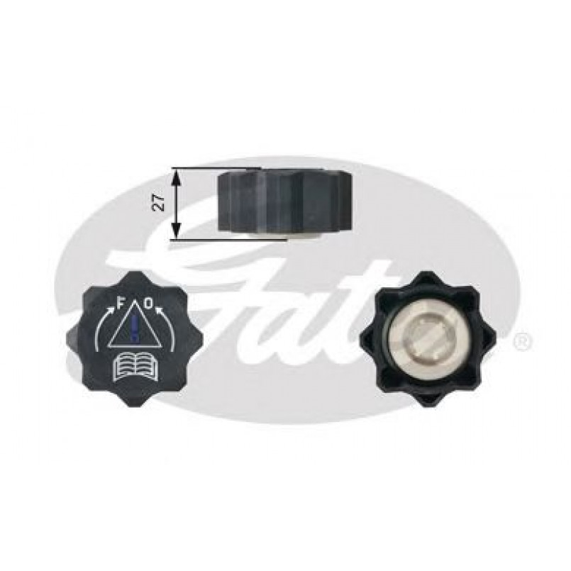RC218 (7410-30060)  Кришка розширювального бачка системи охолодження GATES