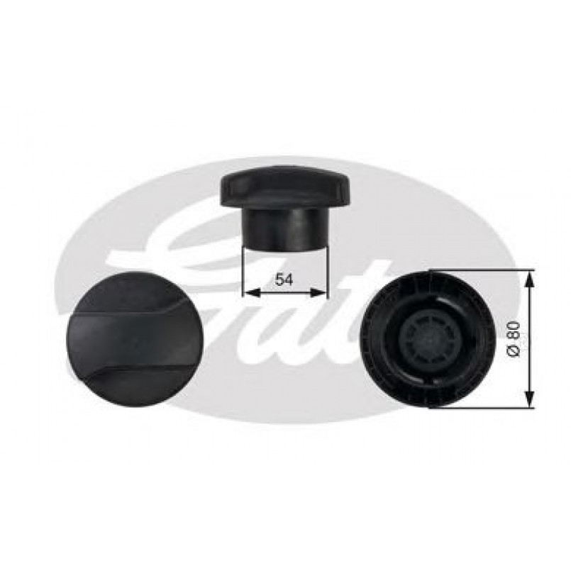 RC224 (7410-30066)  Кришка розширювального бачка системи охолодження GATES