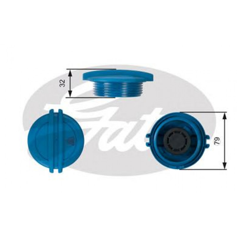 RC228 (7410-30070) Кришка розширювального бачка системи охолодження GATES