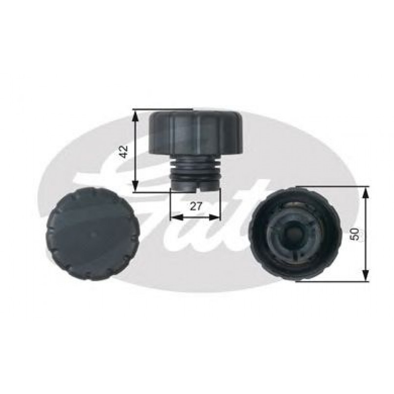 RC244 (7410-30090)  Кришка розширювального бачка системи охолодження GATES