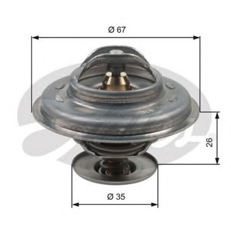 TH11687G1 (7412-10255)  Термостат GATES