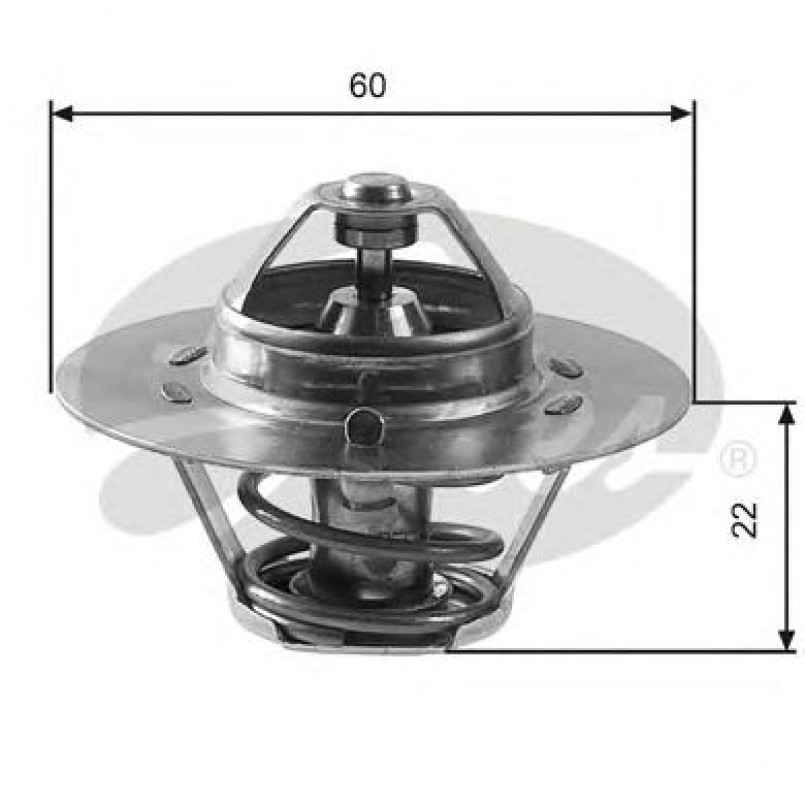 TH12480G1 (7412-10277)  Термостат GATES