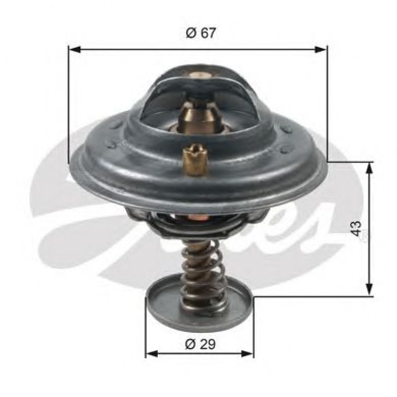 TH27680G1 (7412-10411)  Термостат GATES