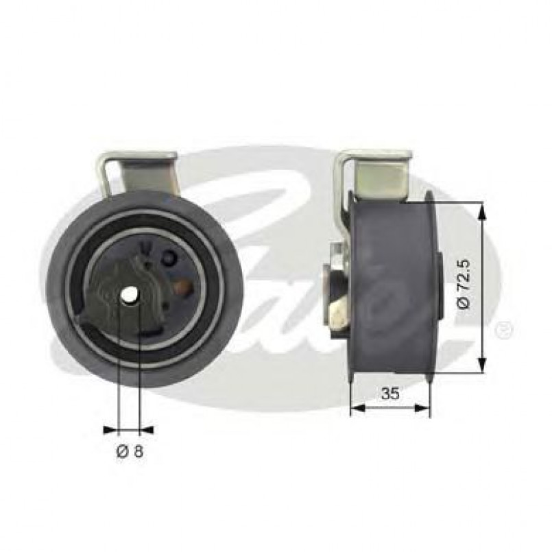 T43019 (7784-21019)  Натяжний ролик ременя ГРМ GATES POWERGRIP TENSIONER