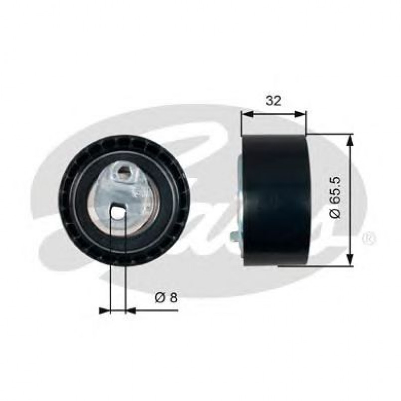 T43035 (7784-21027)  Натяжний ролик ременя ГРМ GATES POWERGRIP TENSIONER