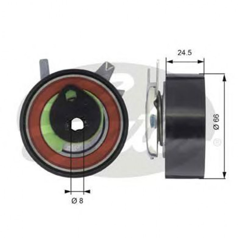 T43048 (7784-21041)  Натяжний ролик ременя ГРМ GATES POWERGRIP TENSIONER