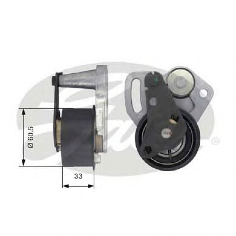 T43107 (7784-21088)  Натяжний ролик ременя ГРМ GATES POWERGRIP TENSIONER