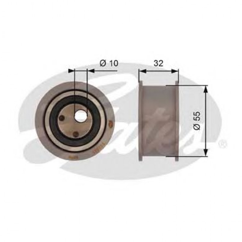 T42041 (7786-11141)  Натяжний ролик ременя ГРМ GATES POWERGRIP TENSIONER