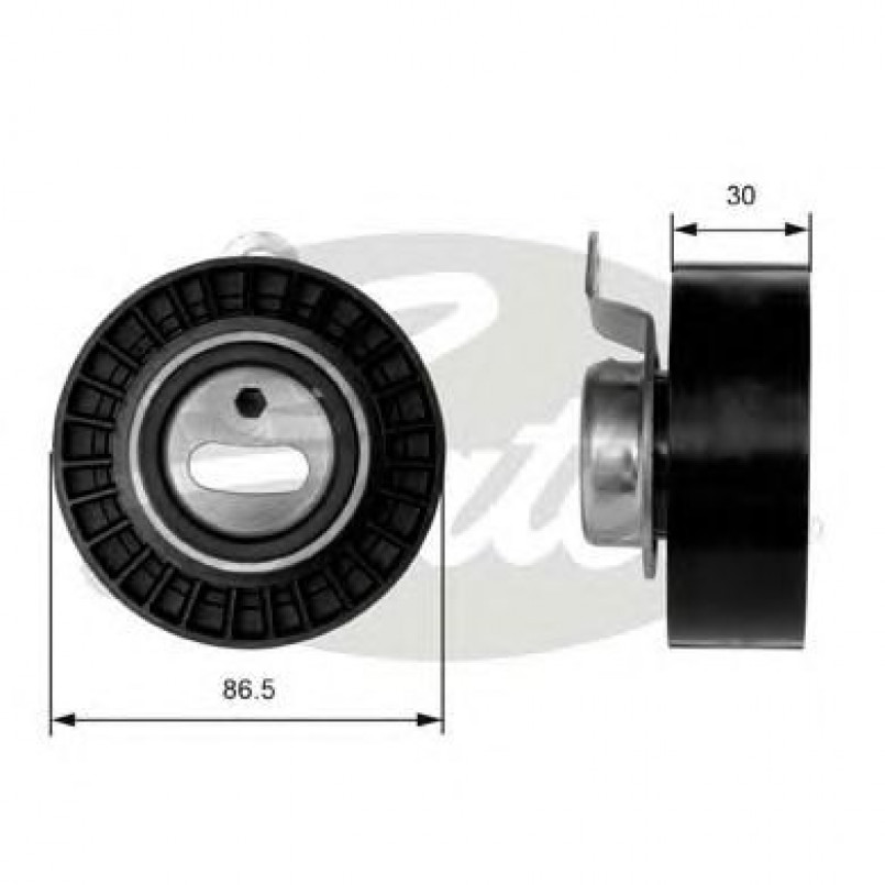 T41008 (7786-21010)  Натяжний ролик ременя ГРМ GATES POWERGRIP TENSIONER