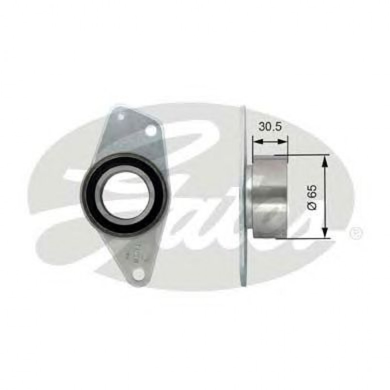 T42091 (7786-21130)  Обвідний ролик ременя ГРМ GATES POWERGRIP IDLER