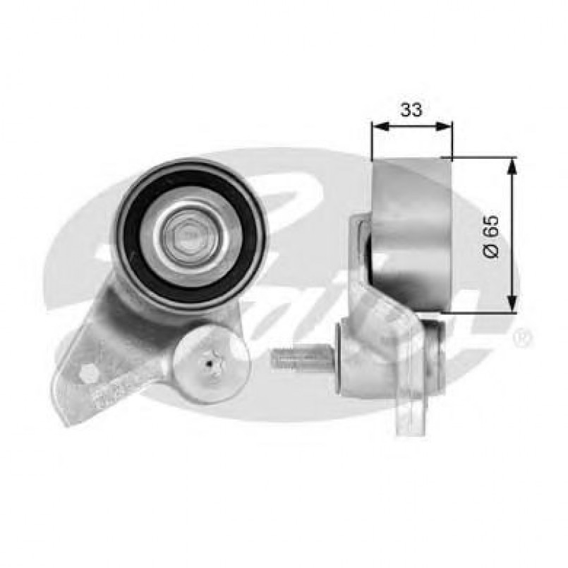 T41086 (7786-21132)  Натяжний ролик ременя ГРМ GATES POWERGRIP TENSIONER