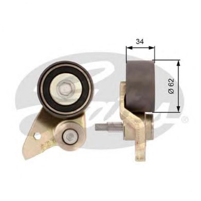 T41099 (7786-21140)  Натяжний ролик ременя ГРМ GATES POWERGRIP TENSIONER