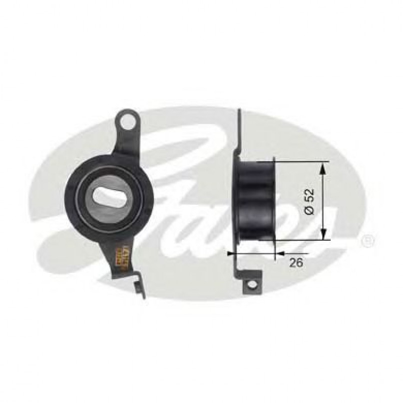 T41143 (7786-21185)  Натяжний ролик ременя ГРМ GATES POWERGRIP TENSIONER