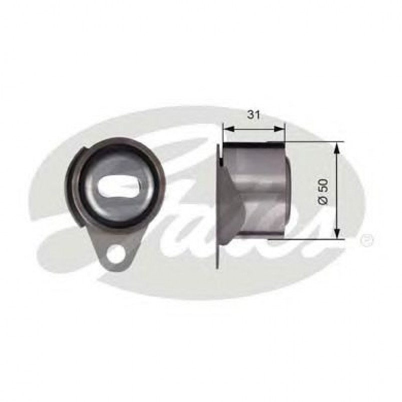 T41157 (7786-21199)  Натяжний ролик ременя ГРМ GATES POWERGRIP TENSIONER
