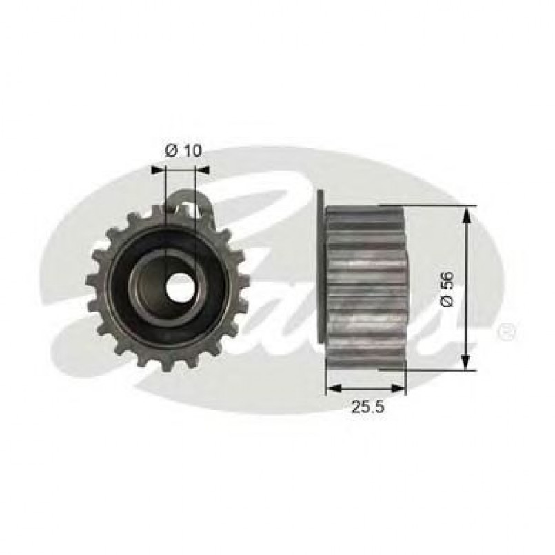 T42073 (7786-21366)  Натяжний ролик ременя ГРМ GATES POWERGRIP TENSIONER