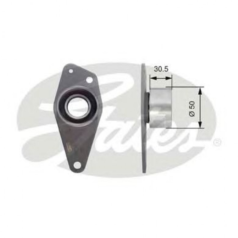 T42088 (7786-21381)  Обвідний ролик ременя ГРМ GATES POWERGRIP IDLER