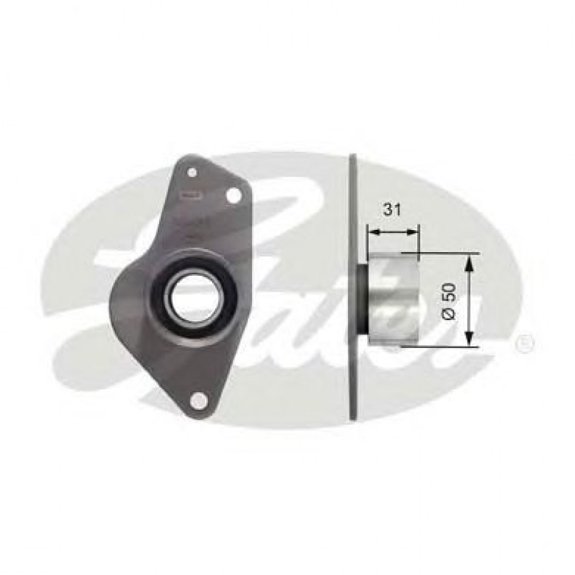 T42089 (7786-21382)  Обвідний ролик ременя ГРМ GATES POWERGRIP IDLER