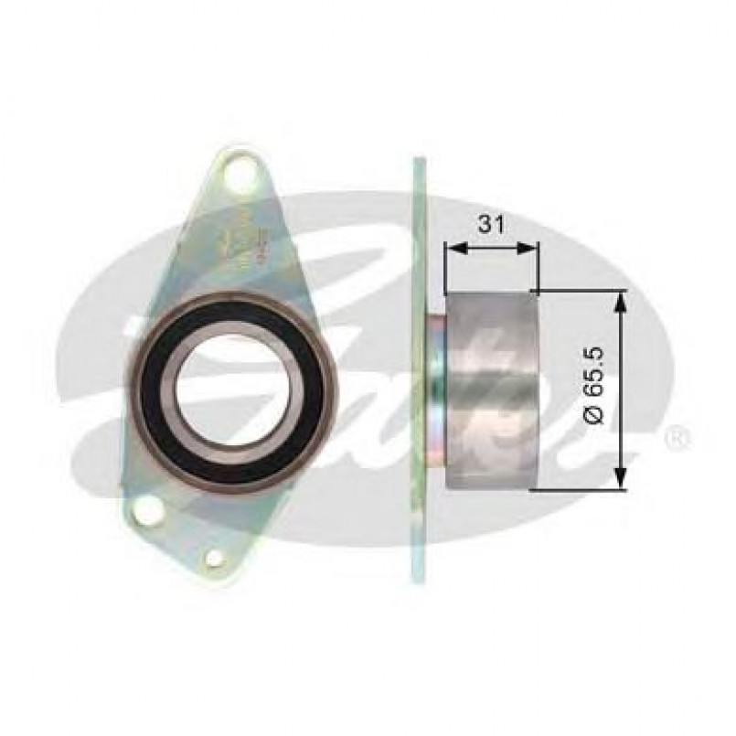 T42090 (7786-21383)  Обвідний ролик ременя ГРМ GATES POWERGRIP IDLER