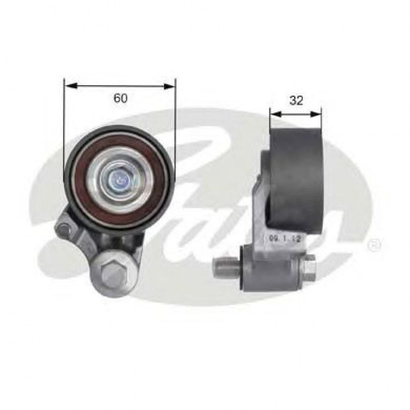 T41224 (7786-21462)  Натяжний ролик ременя ГРМ GATES POWERGRIP TENSIONER