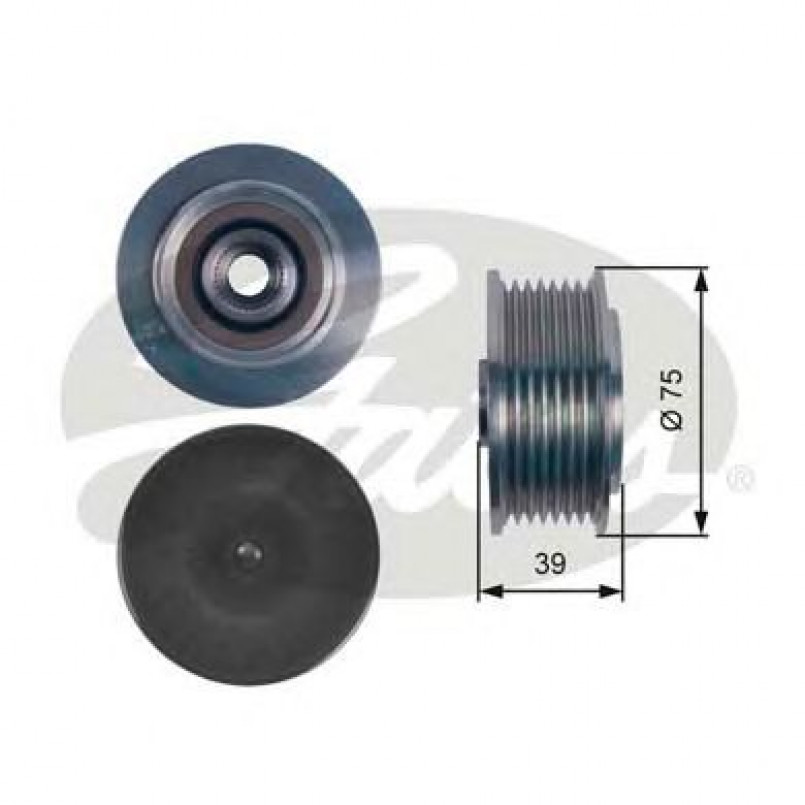 OAP7119 (7789-10094)  Шків генератора GATES OVERRUNNING PULLEY