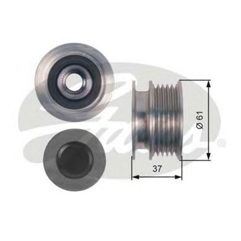 OAP7145 (7789-10118)  Шків генератора GATES OVERRUNNING PULLEY