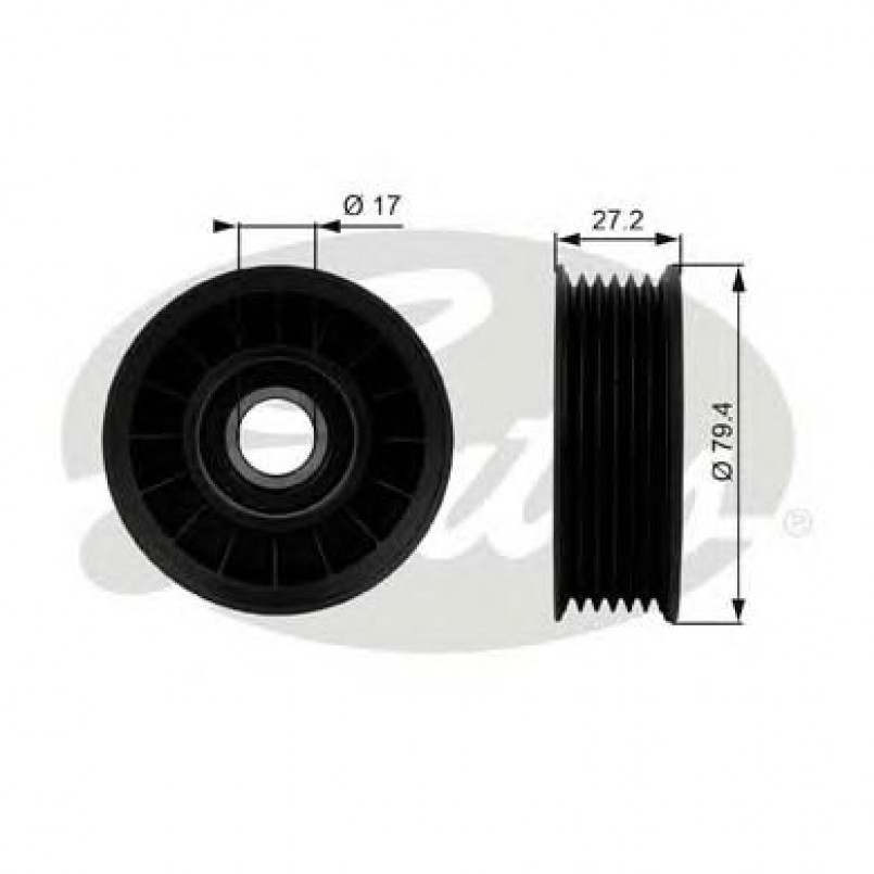 T38009 (7803-21009)  Обвідний ролик GATES DRIVEALIGN MV IDLER
