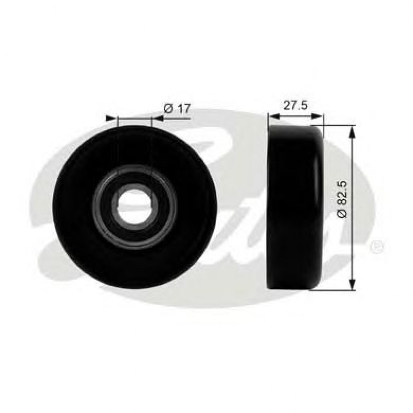 T38011 (7803-21011)  Обвідний ролик GATES DRIVEALIGN MV IDLER