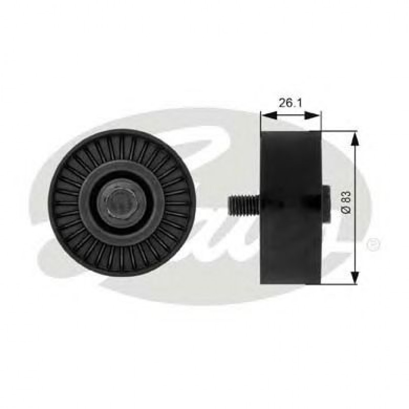 T38027 (7803-21027)  Обвідний ролик GATES DRIVEALIGN MV IDLER